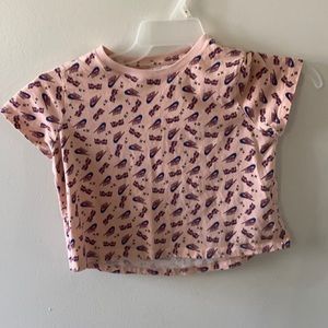 Girls Nike crop top tshirt size large